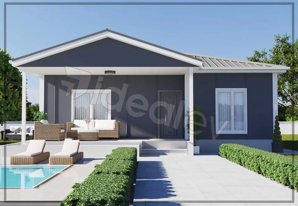 Montažna kuća Montažna kuća IMPT1030, 103 m², Idealmod