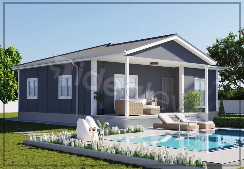 Montažna kuća Montažna kuća IMPT1030, 103 m², Idealmod