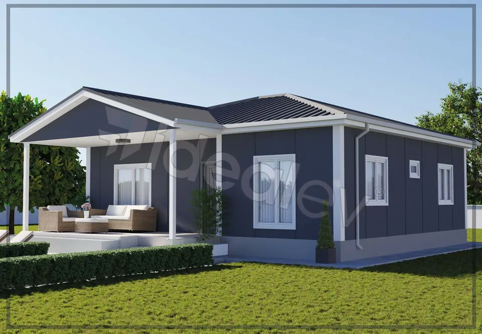 Montažna kuća Montažna kuća IMPT1030, 103 m², Idealmod