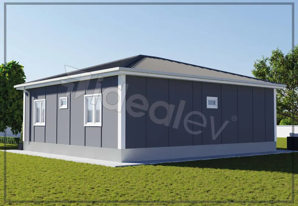 Montažna kuća Montažna kuća IMPT1030, 103 m², Idealmod