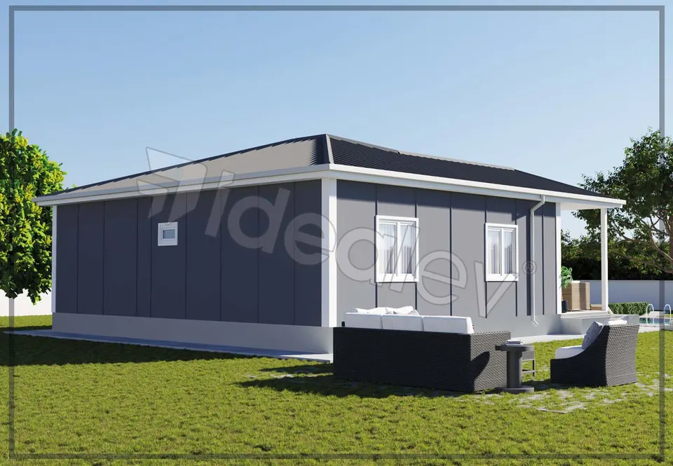 Montažna kuća Montažna kuća IMPT1030, 103 m², Idealmod