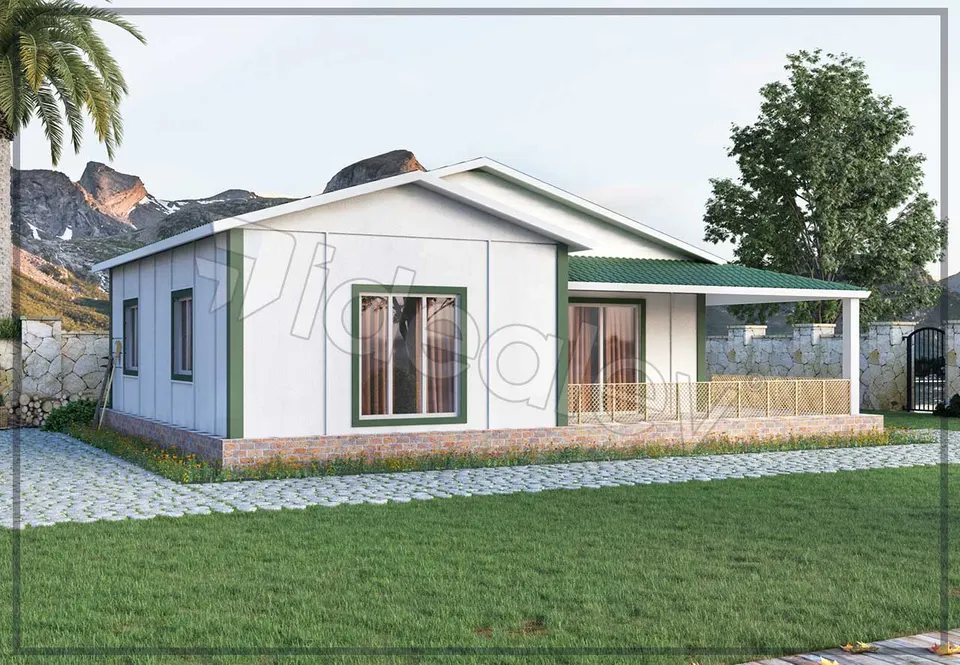 Montažna kuća Montažna kuća IMPT1080, 108 m², Idealmod