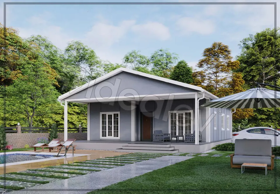 Montažna kuća Montažna kuća IMPT1120, 112 m², Idealmod