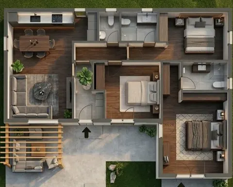 Montažna kuća Iva 105, 105 m², Iva kuće