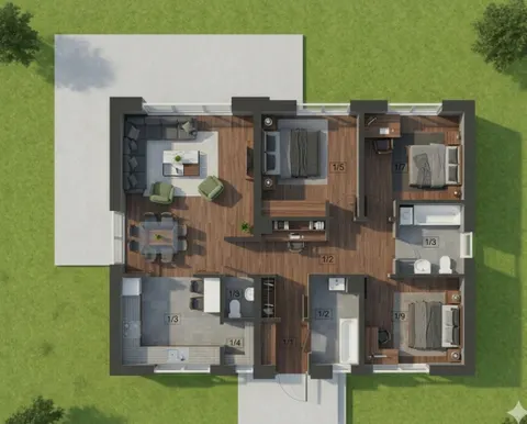 Montažna kuća Iva 130, 130 m², Iva kuće