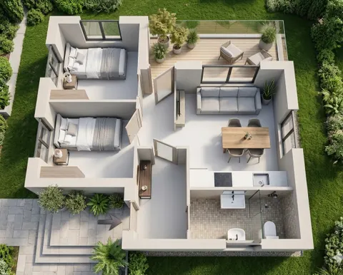 Montažna kuća Iva 35, 35 m², Iva kuće