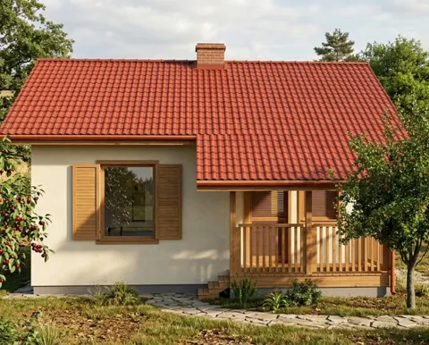 Montažna kuća Iva 44B, 44 m², Iva kuće