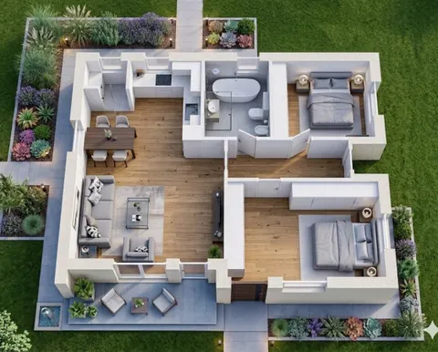Montažna kuća Iva 52, 52 m², Iva kuće