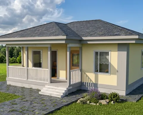 Montažna kuća Iva 57 2, 57 m², Iva kuće