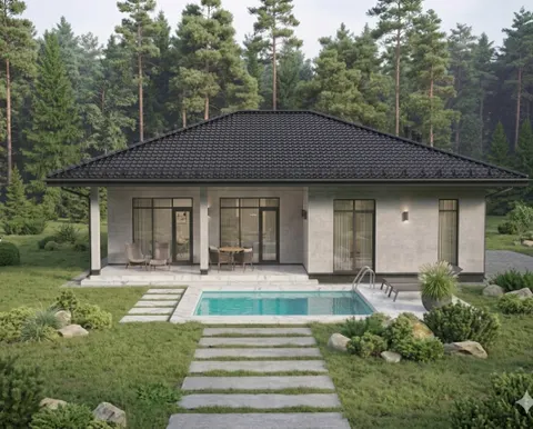 Montažna kuća Iva Lux 180, 180 m², Iva kuće
