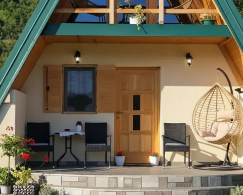 Montažna kuća A Frame 55, 55 m², Iva kuće