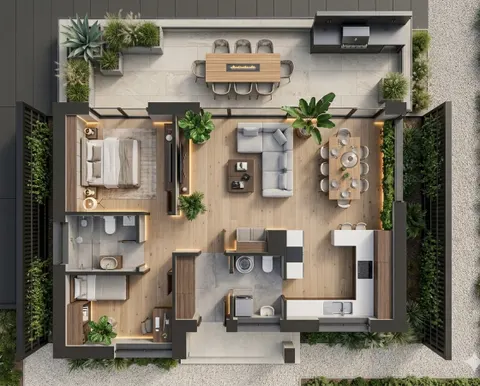 Montažna kuća Iva Lux 4, 100 m², Iva kuće