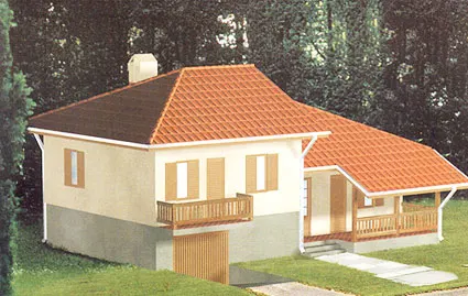 Montažna kuća Tip 101, 101 m², Javor Monter Novi Sad