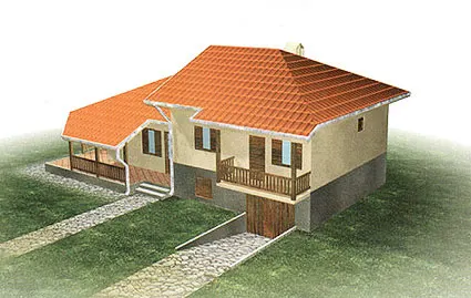 Montažna kuća Tip 117, 117 m², Javor Monter Novi Sad