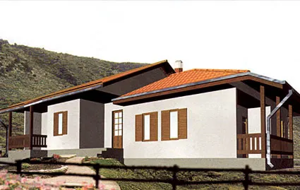 Montažna kuća Tip 127, 127 m², Javor Monter Novi Sad