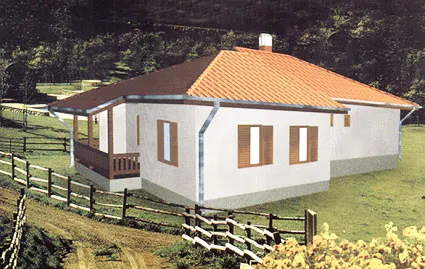 Montažna kuća Tip 127, 127 m², Javor Monter Novi Sad