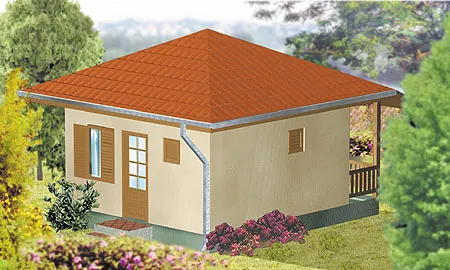 Montažna kuća Tip 27, 27 m², Javor Monter Novi Sad