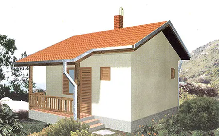 Montažna kuća Tip 30, 30 m², Javor Monter Novi Sad