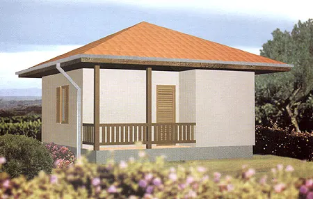 Montažna kuća Tip 35, 35 m², Javor Monter Novi Sad