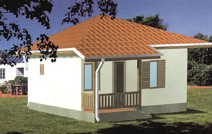 Montažna kuća Tip 40, 40 m², Javor Monter Novi Sad
