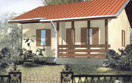 Montažna kuća Tip 52, 52 m², Javor Monter Novi Sad