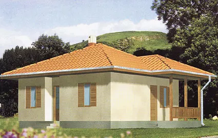 Montažna kuća Tip 59, 59 m², Javor Monter Novi Sad