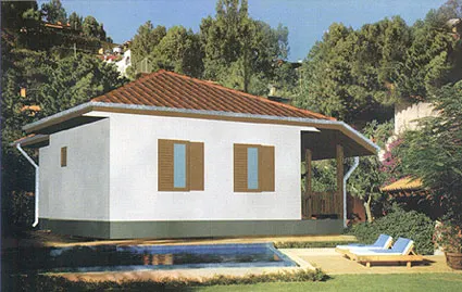 Montažna kuća Tip 66, 66 m², Javor Monter Novi Sad