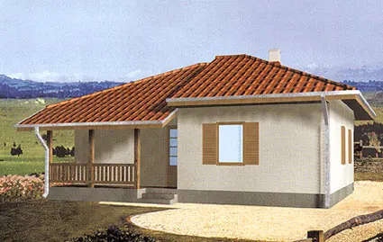 Montažna kuća Tip 77, 77 m², Javor Monter Novi Sad