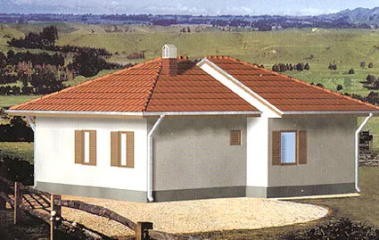 Montažna kuća Tip 77, 77 m², Javor Monter Novi Sad