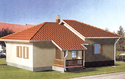 Montažna kuća Tip 81, 81 m², Javor Monter Novi Sad