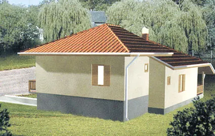 Montažna kuća Tip 90, 90 m², Javor Monter Novi Sad