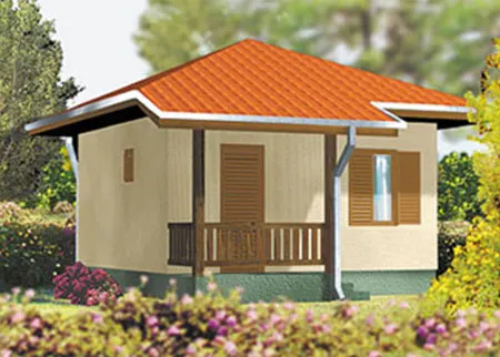 Montažna kuća Tip 27, 27 m², MK Jelamont