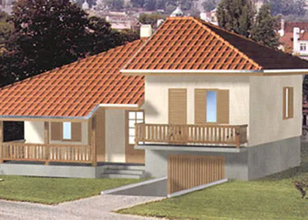 Montažna kuća Tip 86, 86 m², MK Jelamont