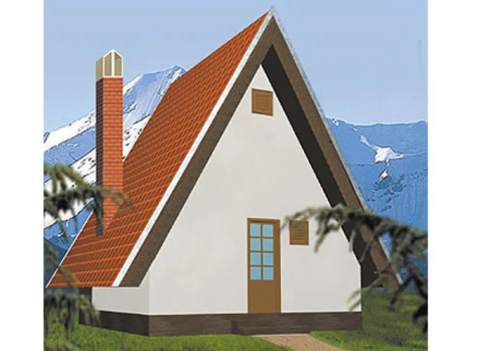 Montažna kuća Vikendice, 50 m², MK Jelamont