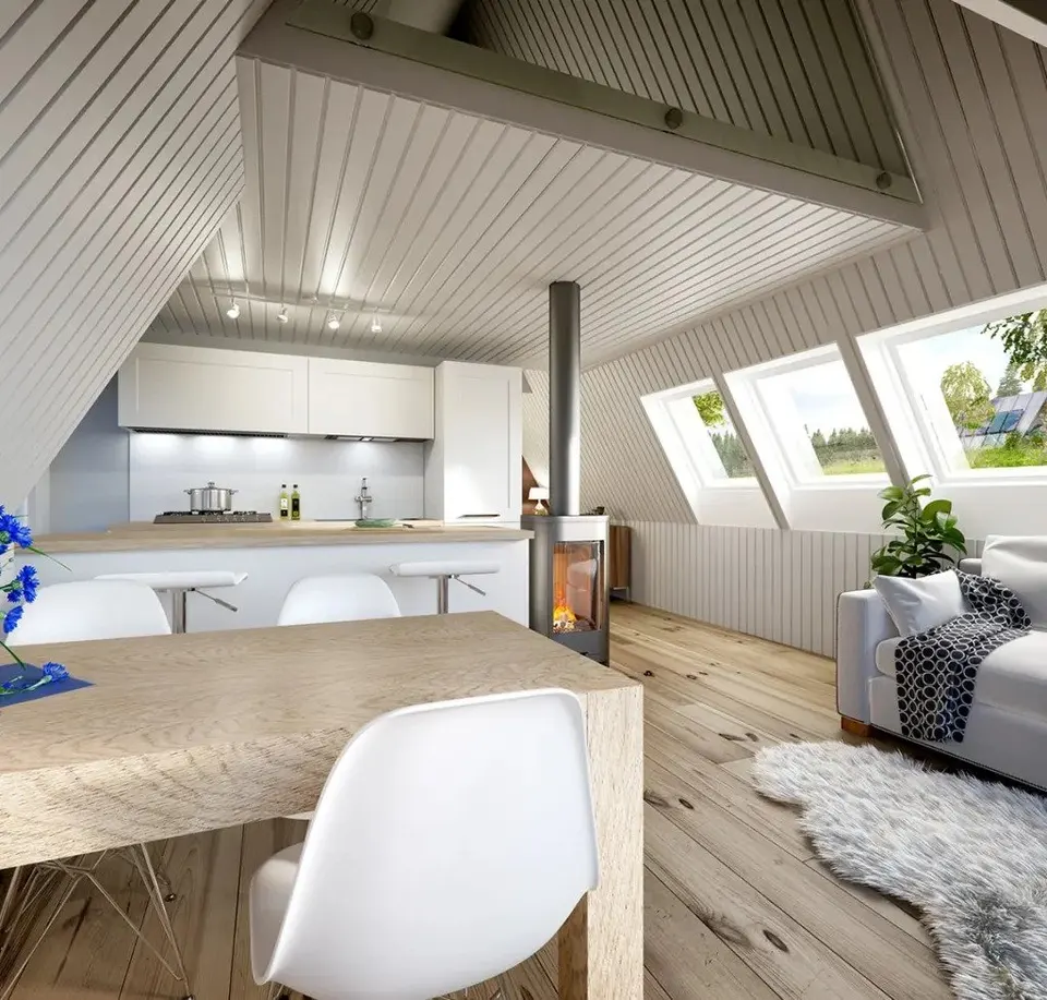 Montažna kuća A-Frame Modern, 50 m², Kaja MS