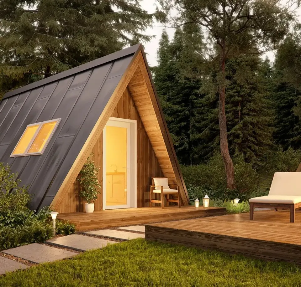 Montažna kuća A-Frame Simple, 18 m², Kaja MS
