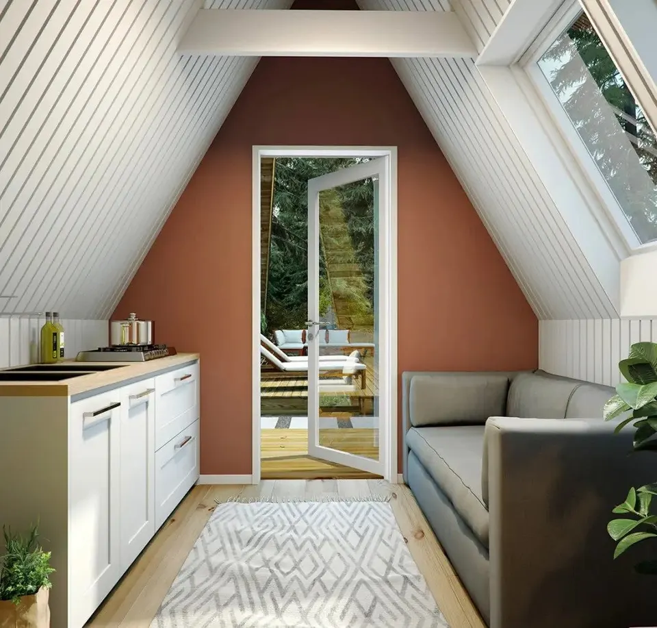 Montažna kuća A-Frame Simple, 18 m², Kaja MS