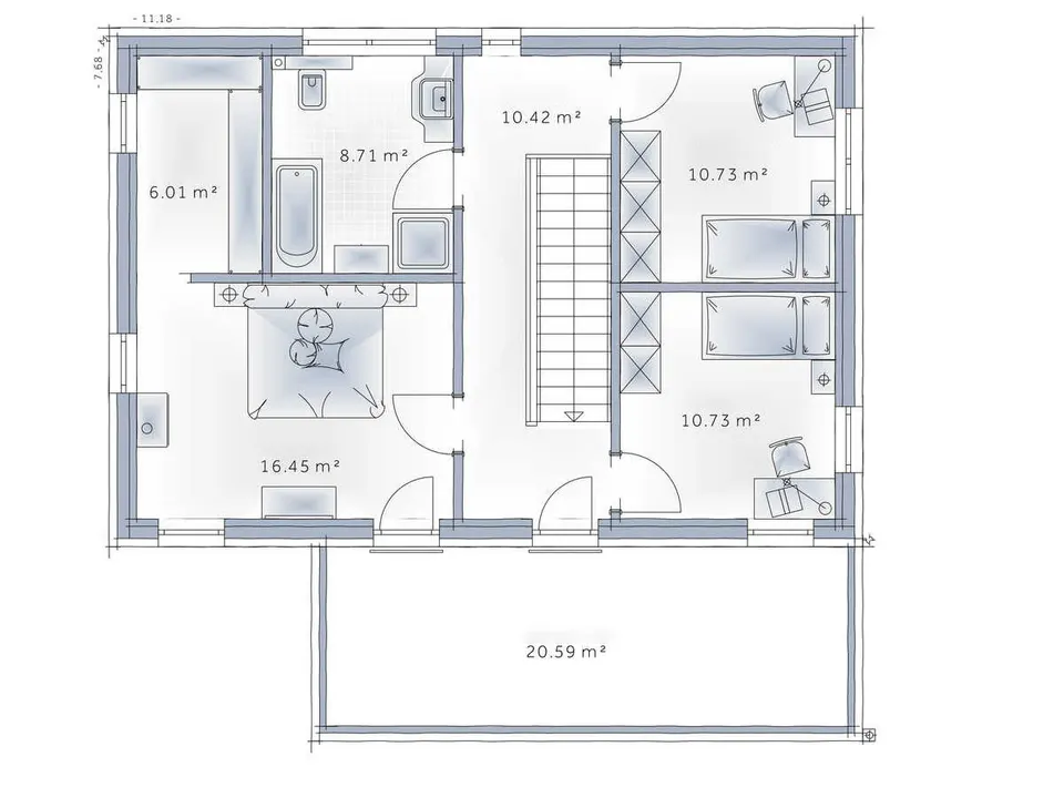 Montažna kuća Altina, 192 m², Kaja MS