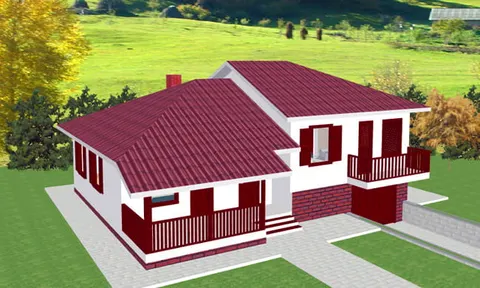 Montažna kuća K-MS-101, 111 m², Kaja MS