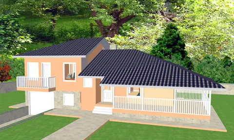 Montažna kuća K-MS-105, 122 m², Kaja MS