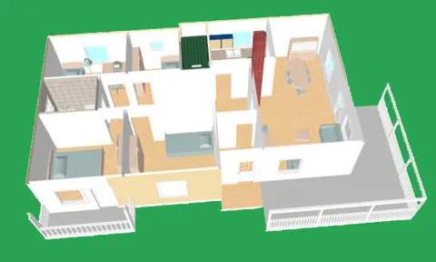 Montažna kuća K-MS-117, 135 m², Kaja MS
