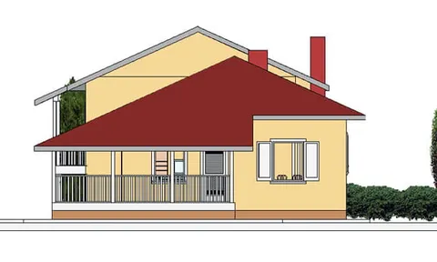 Montažna kuća K-MS-117, 135 m², Kaja MS