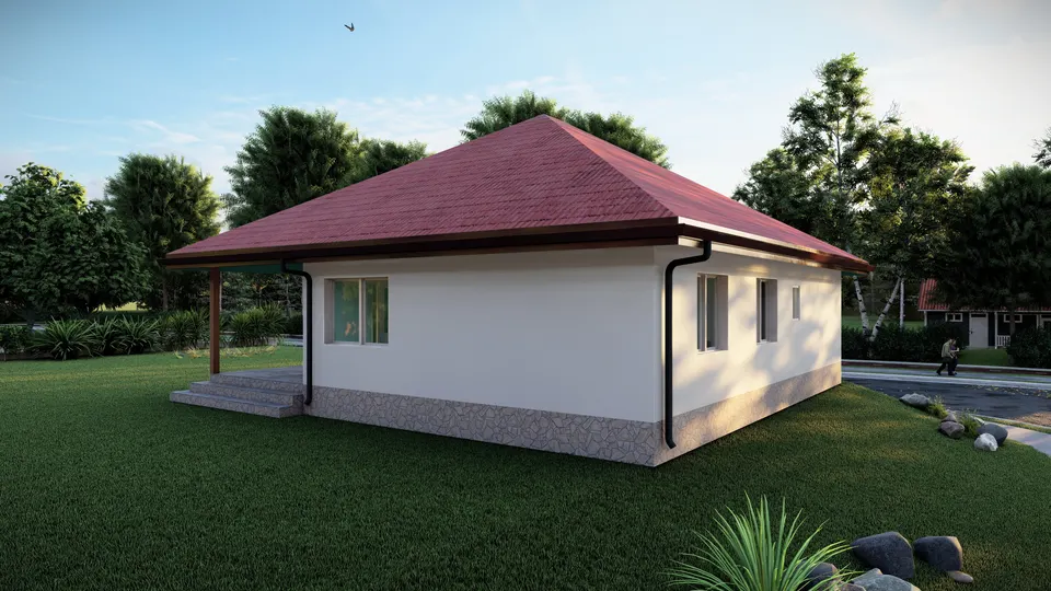 Montažna kuća K-MS-130, 130 m², Kaja MS