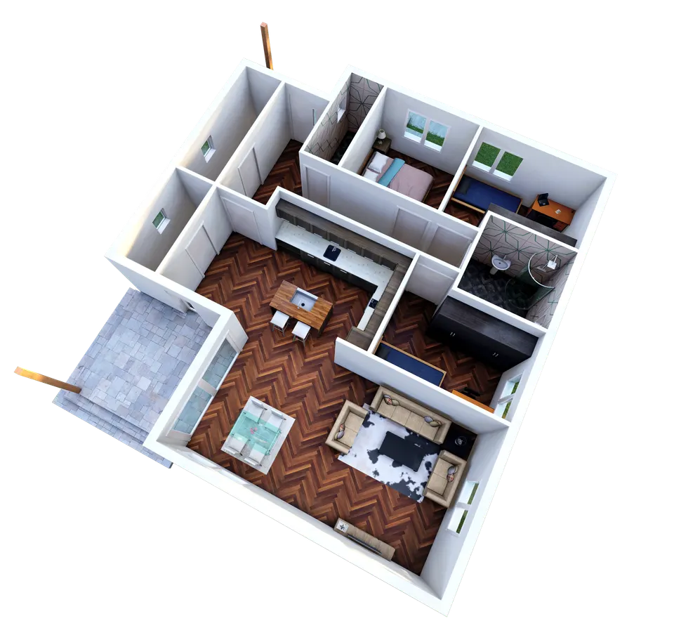 Montažna kuća K-MS-130, 130 m², Kaja MS