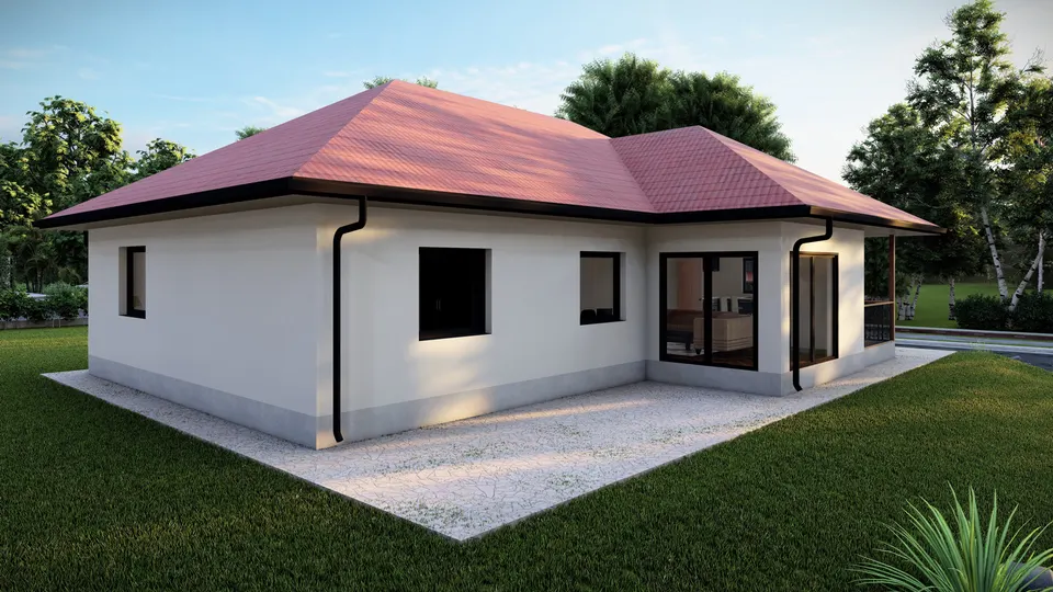 Montažna kuća K-MS-162, 162 m², Kaja MS