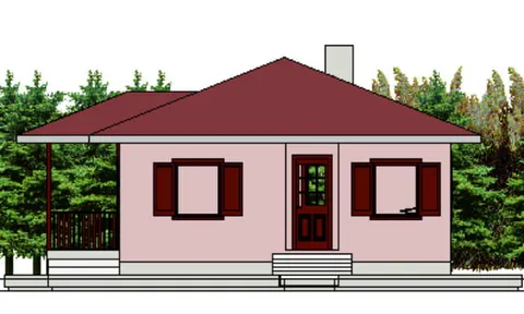 Montažna kuća K-MS-59, 65 m², Kaja MS