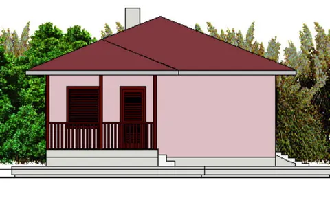 Montažna kuća K-MS-59, 65 m², Kaja MS