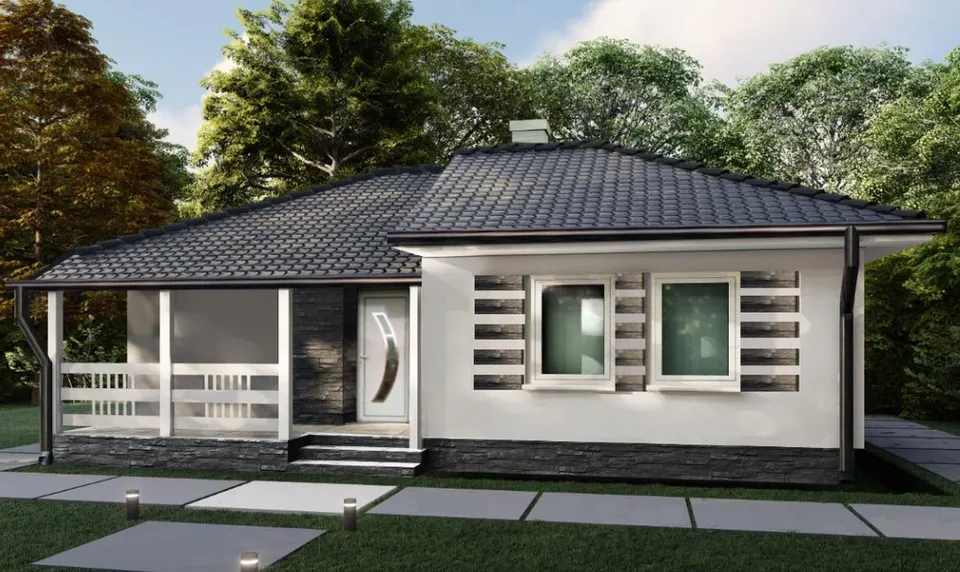 Montažna kuća K-MS-66, 72 m², Kaja MS