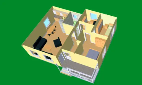 Montažna kuća K-MS-77, 85 m², Kaja MS