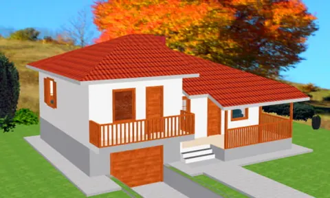 Montažna kuća K-MS-86, 98 m², Kaja MS